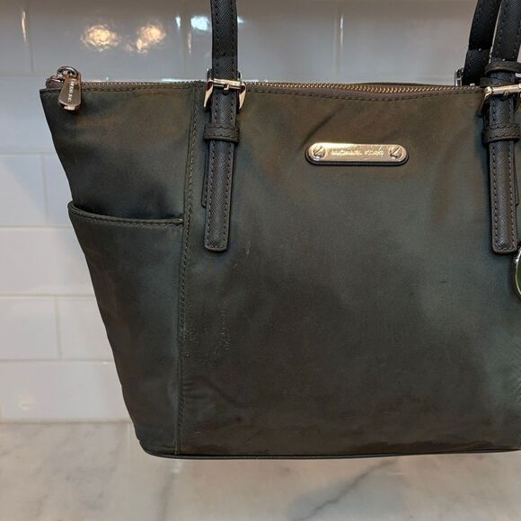 Michael Kors Bag Purse Handbag Pocketbook Nylon Designer Tote Bag - Picture 2 of 16